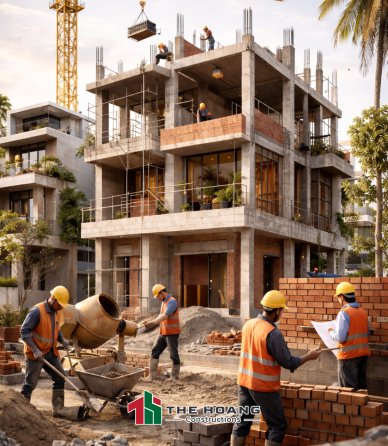 THI CÔNG PHẦN THÔ