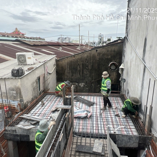 Công Trình Nhà Phú Định: MS TRUNG