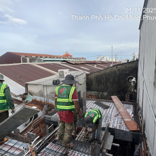 Công Trình Nhà Phú Định: MS TRUNG