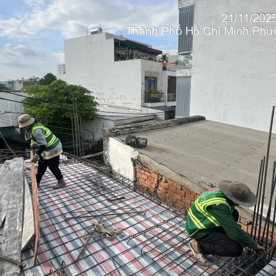 Công Trình Nhà Phú Định: MS TRUNG