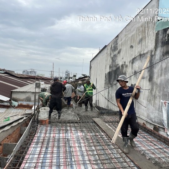 Công Trình Nhà Phú Định: MS TRUNG