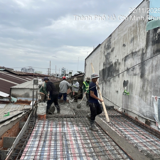 Công Trình Nhà Phú Định: MS TRUNG