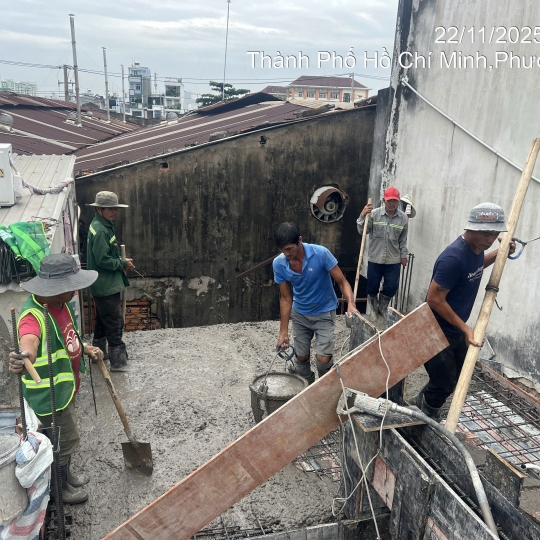 Công Trình Nhà Phú Định: MS TRUNG